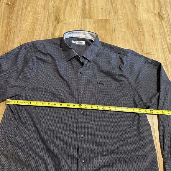 Gray Tommy Bahama Sarasota Stretch Ventura Coast IslandZone Shirt, - Picture 4 of 8